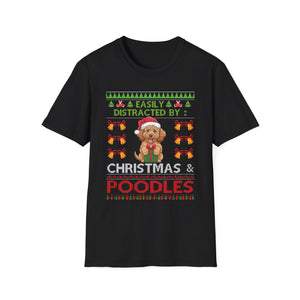 Christmas Poodles T-Shirt — 