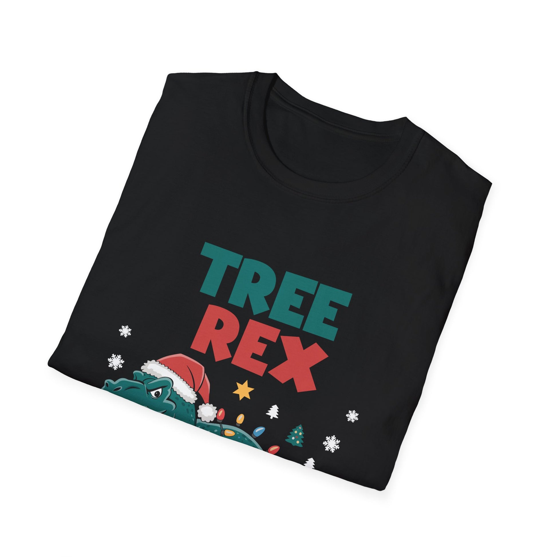 Christmas Dinosaur Christmas Tree Tree Rex Unisex T-Shirt
