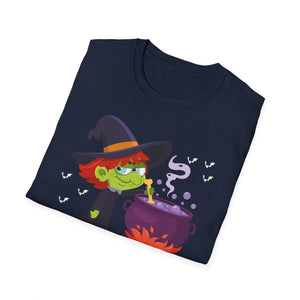 I Smell Children Funny Halloween Witch Costume Halloween Tee Unisex Softstyle T-Shirt