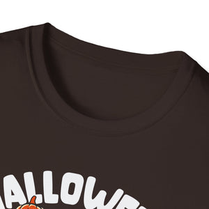 Halloween Gives Me Life T-Shirt — Skeleton & Pumpkins Halloween Shirt