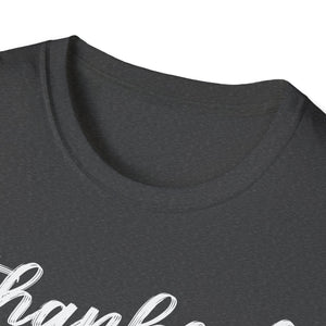 Thankful Blessed Turkey T-Shirt — Thanksgiving Holiday Tee