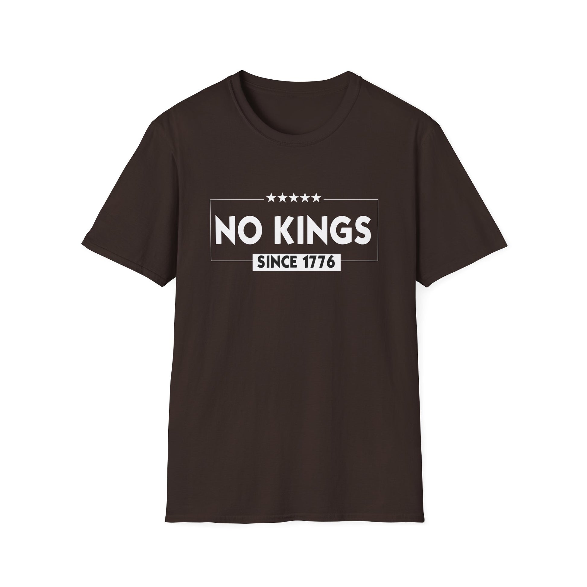 T-Shirt — "No Kings Since 1776" Patriotic Independence Day Tee