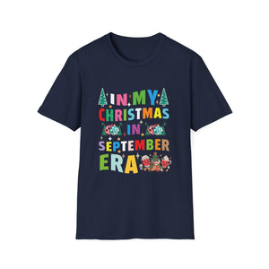 Christmas In September T-Shirt — Funny Holiday Baby Announcement Tee