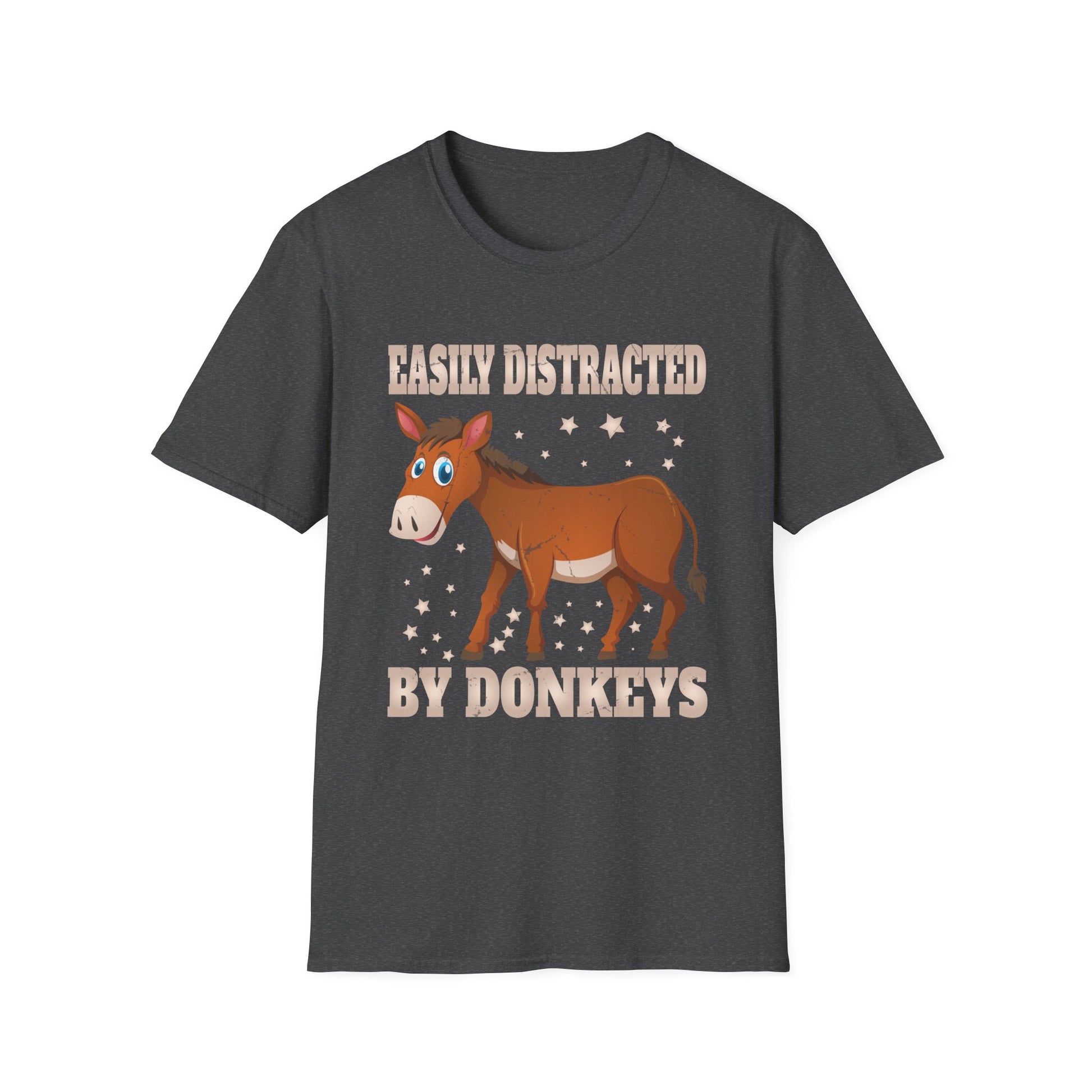 Easily Distracted by Donkeys Unisex T-Shirt