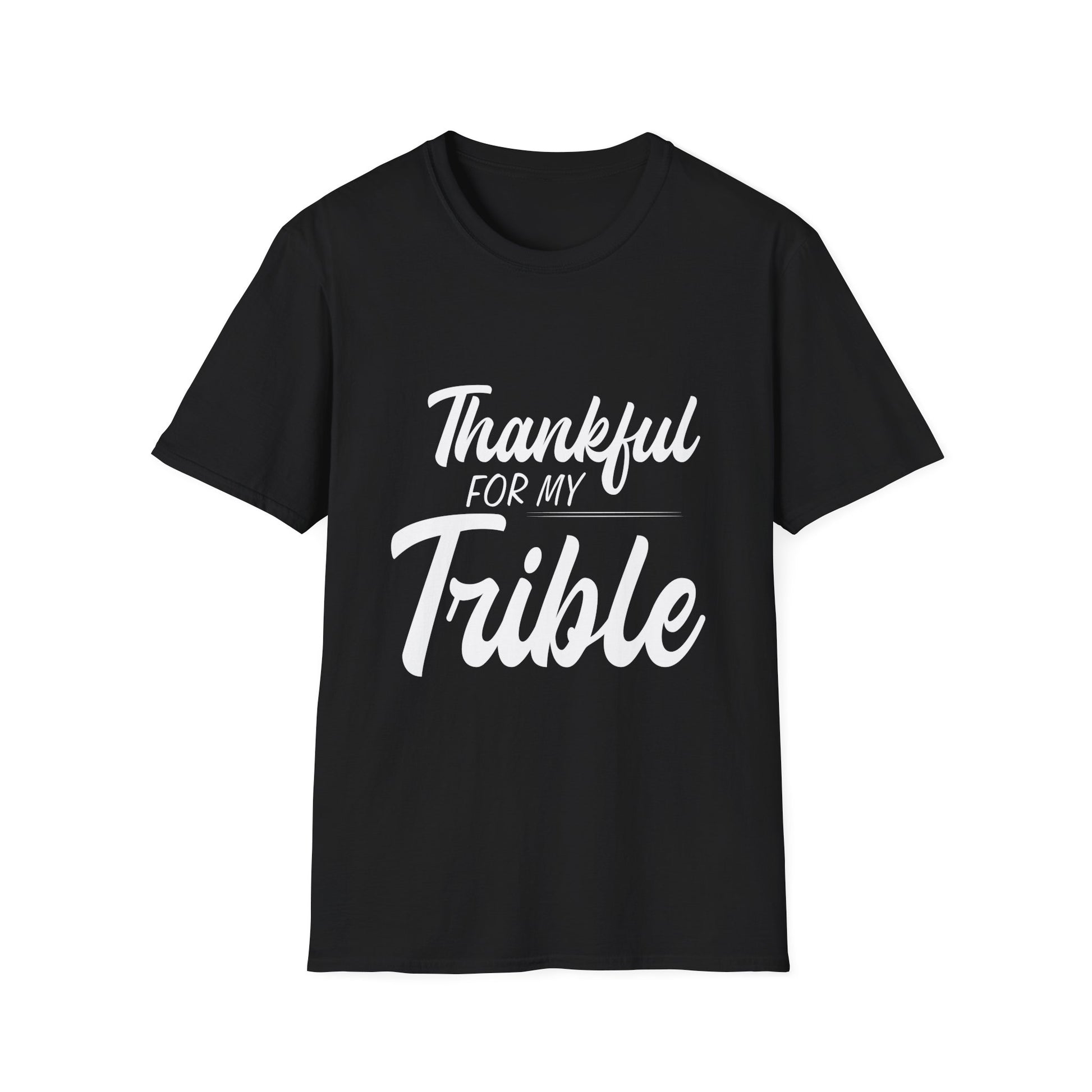 Thankful for My Tribe T-Shirt — Family Thankful Thanksgiving Tee