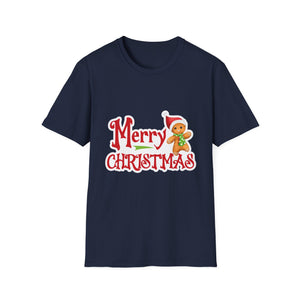 Merry Christmas Gingerbread Man Winter Xmas Christmas Unisex T-Shirt