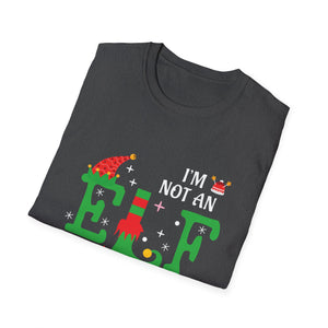 Elf Short Funny Christmas T-Shirt – 