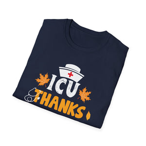 ICU Thanksgiving Crew T-Shirt — Nurse & Healthcare Staff Holiday Tee