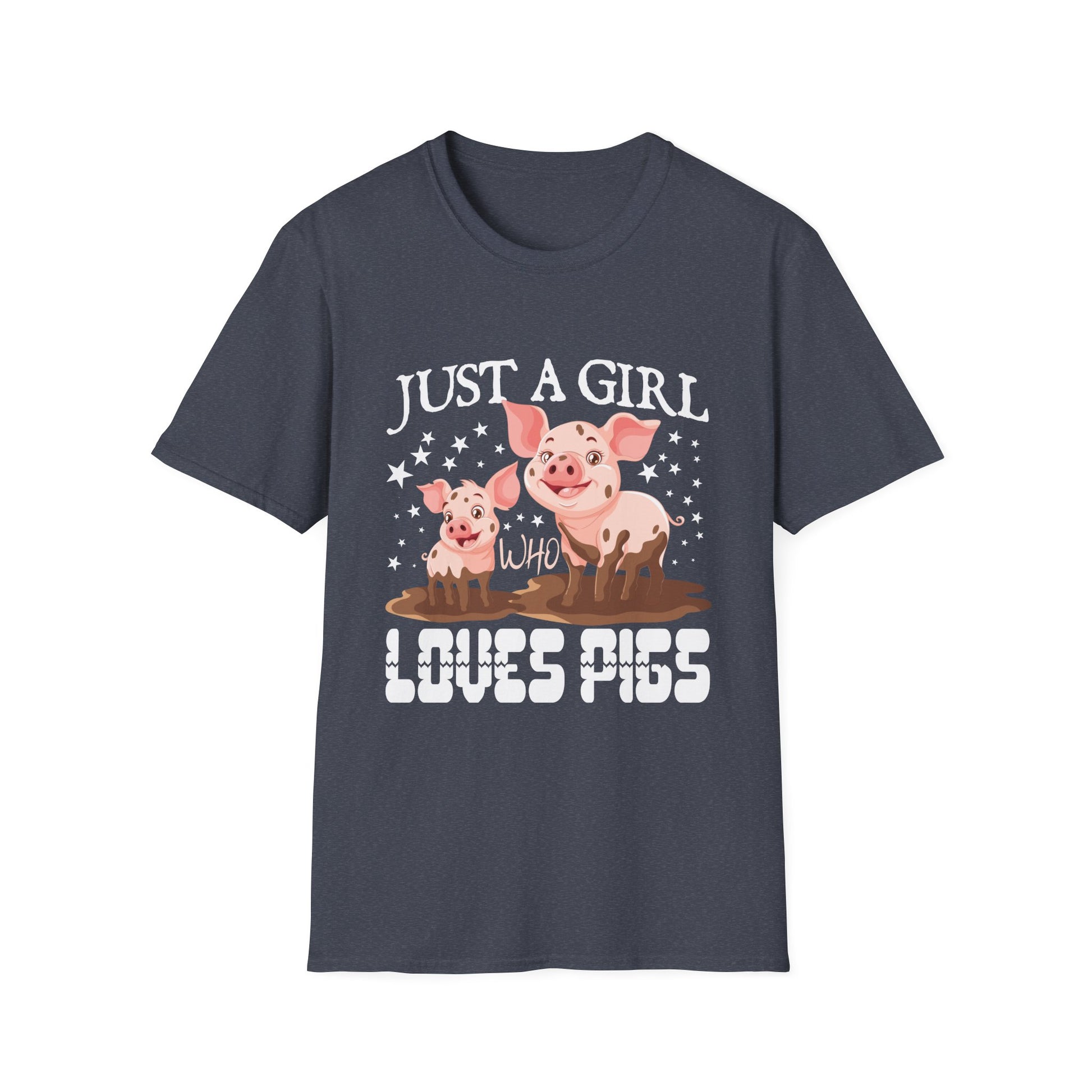 Just A Girl Who Loves Pigs Unisex T-Shirt