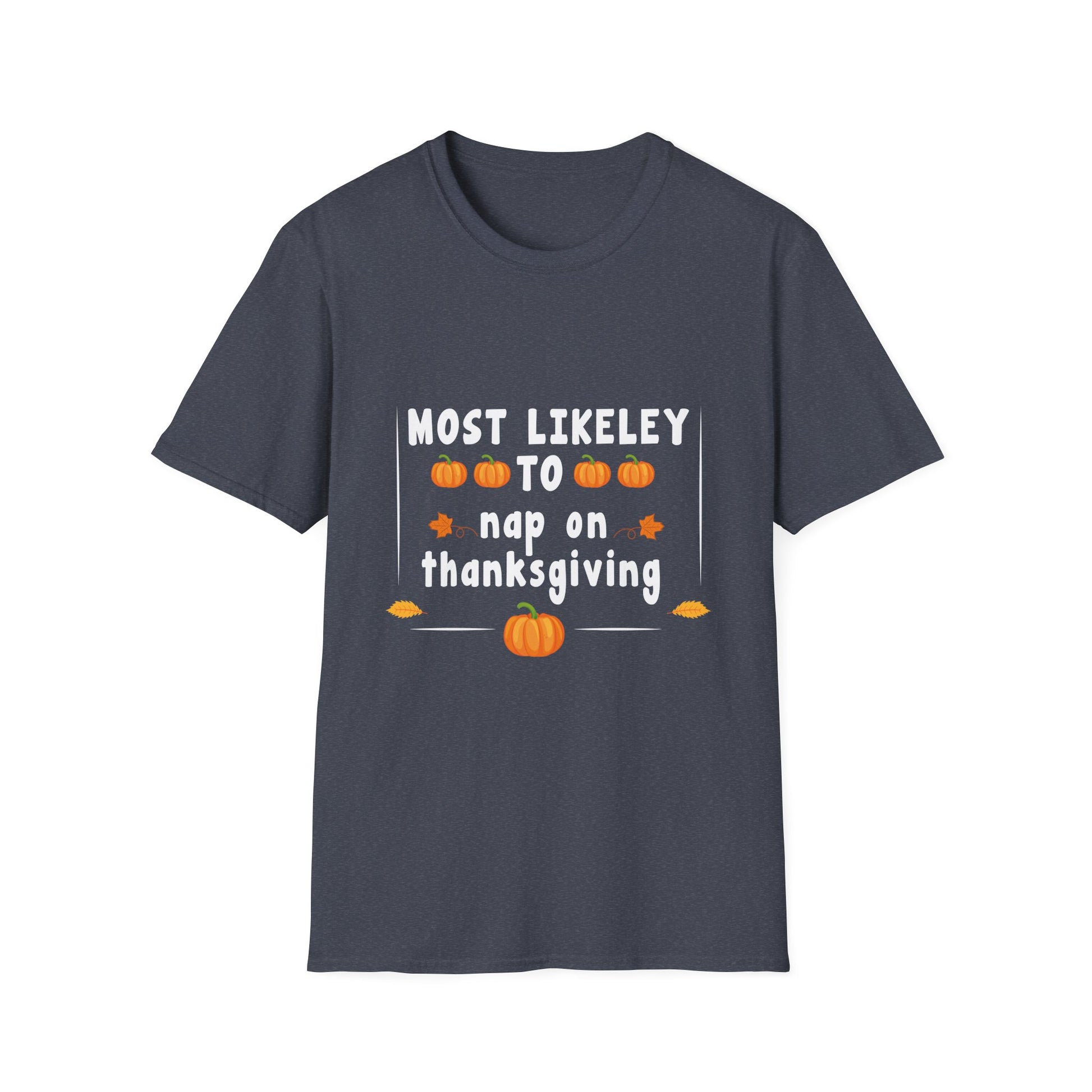 Thanksgiving Nap T-Shirt | Unisex Softstyle Tee