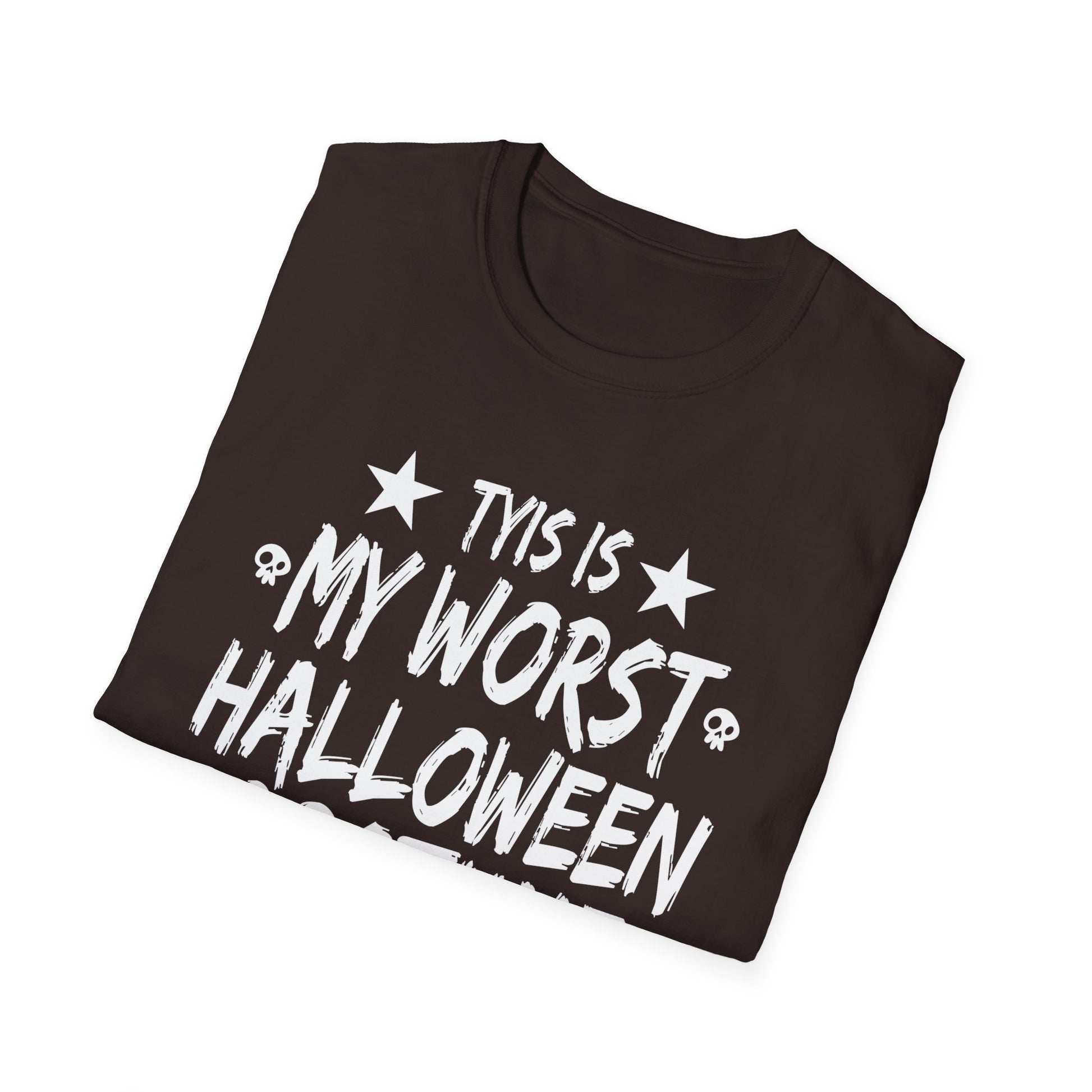 Halloween T-Shirt - "This Is My Worst Halloween Costume Ever" Funny Graphic Tee