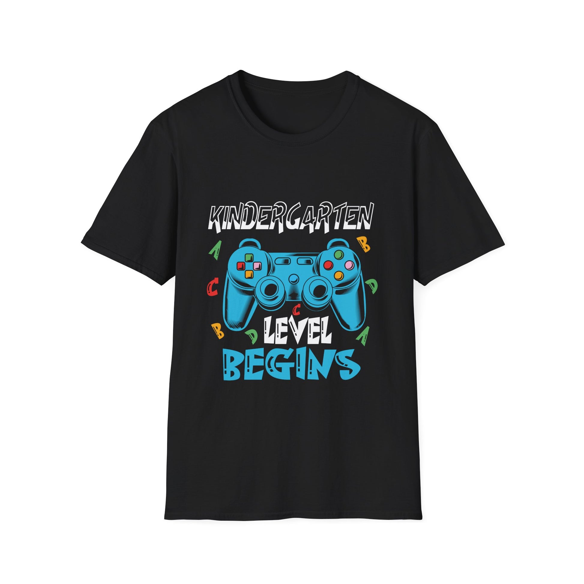 Kindergarten Level Begins Gamer Controller T-Shirt