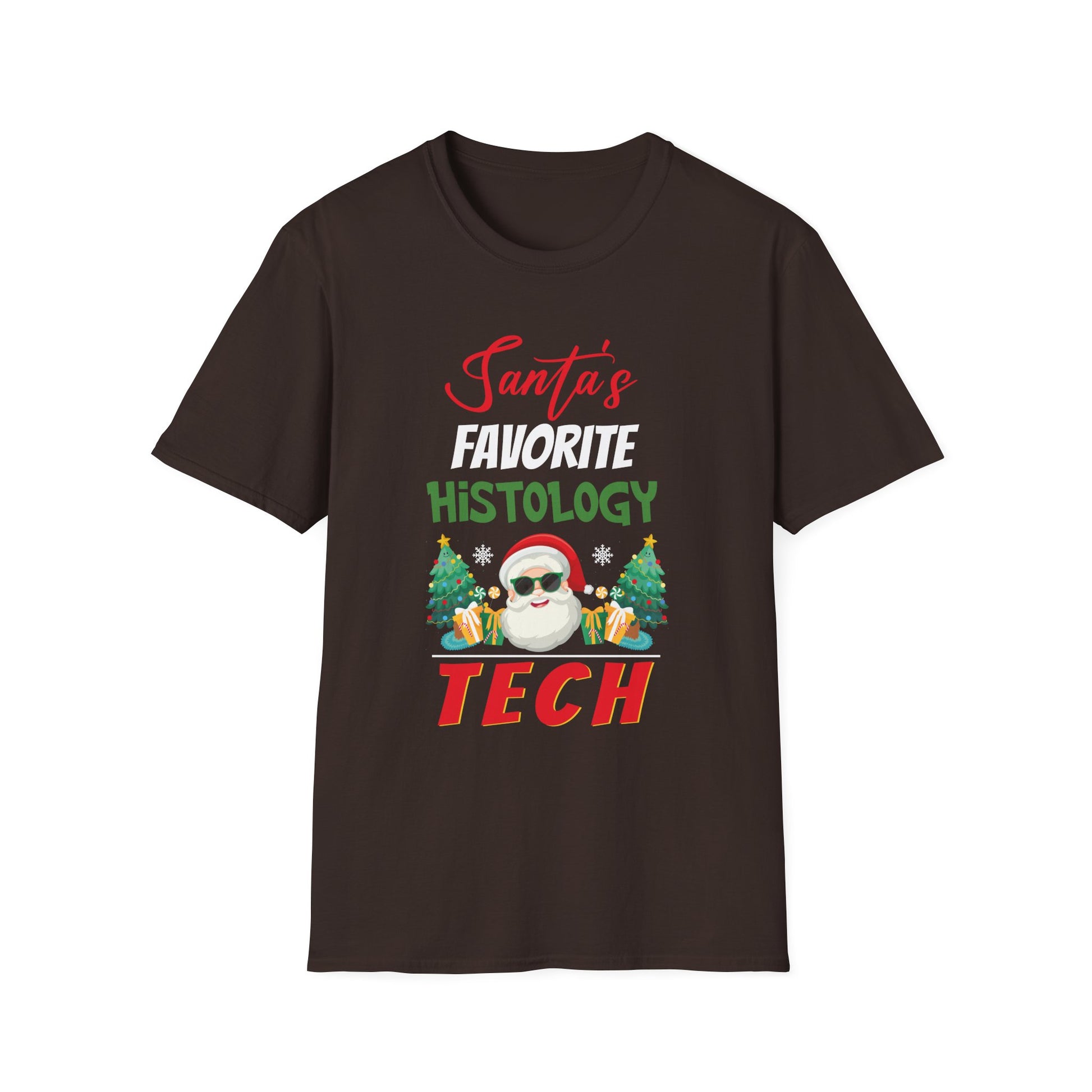 Xmas Tree Santas Favorite Histology Tech Christmas Pajamas Unisex T-Shirt