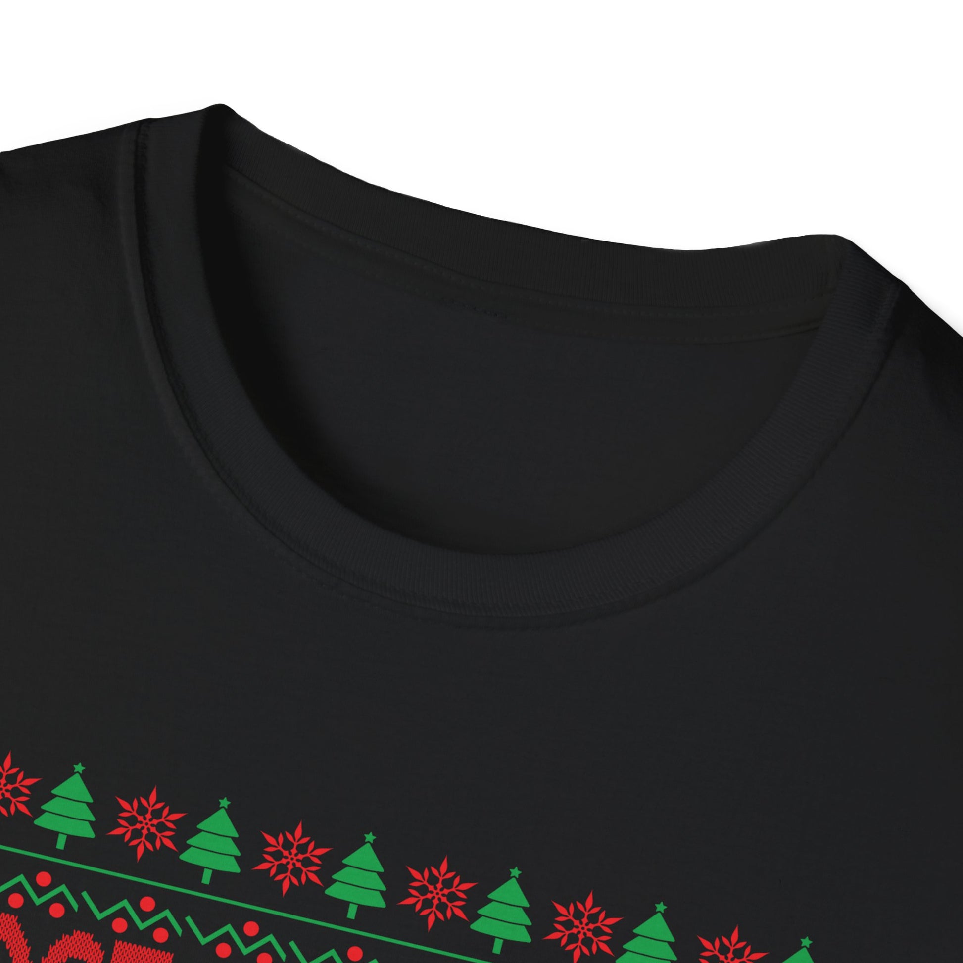 Most Likely To Decorate Her Dog Yorkie Christmas Pajamas Unisex Softstyle T-Shirt