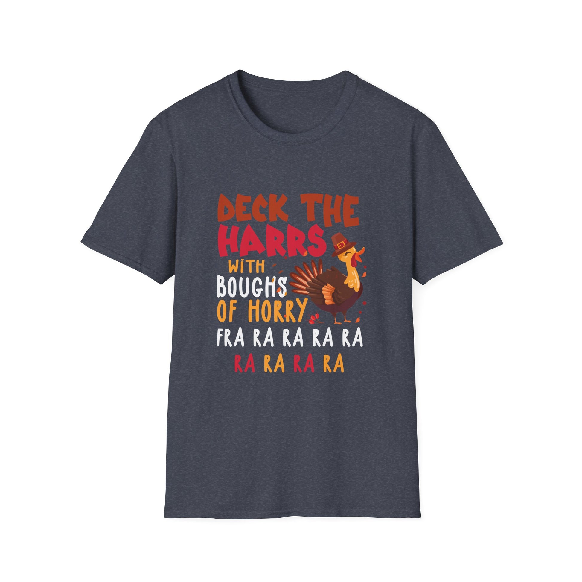 Christmas Shirt Deck The harrs Fra Ra Ra Funny Turkey Tee T-Shirt