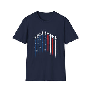 Patriotic Airplane Flag T-Shirt