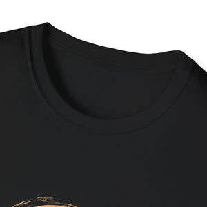 Halloween Cat & Jack-o'-Lantern T‑Shirt — Spooky Pumpkin Night Tee