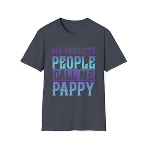 My Favorite People Call Me Pappy Shirt Funny Christmas Gift T-Shirt
