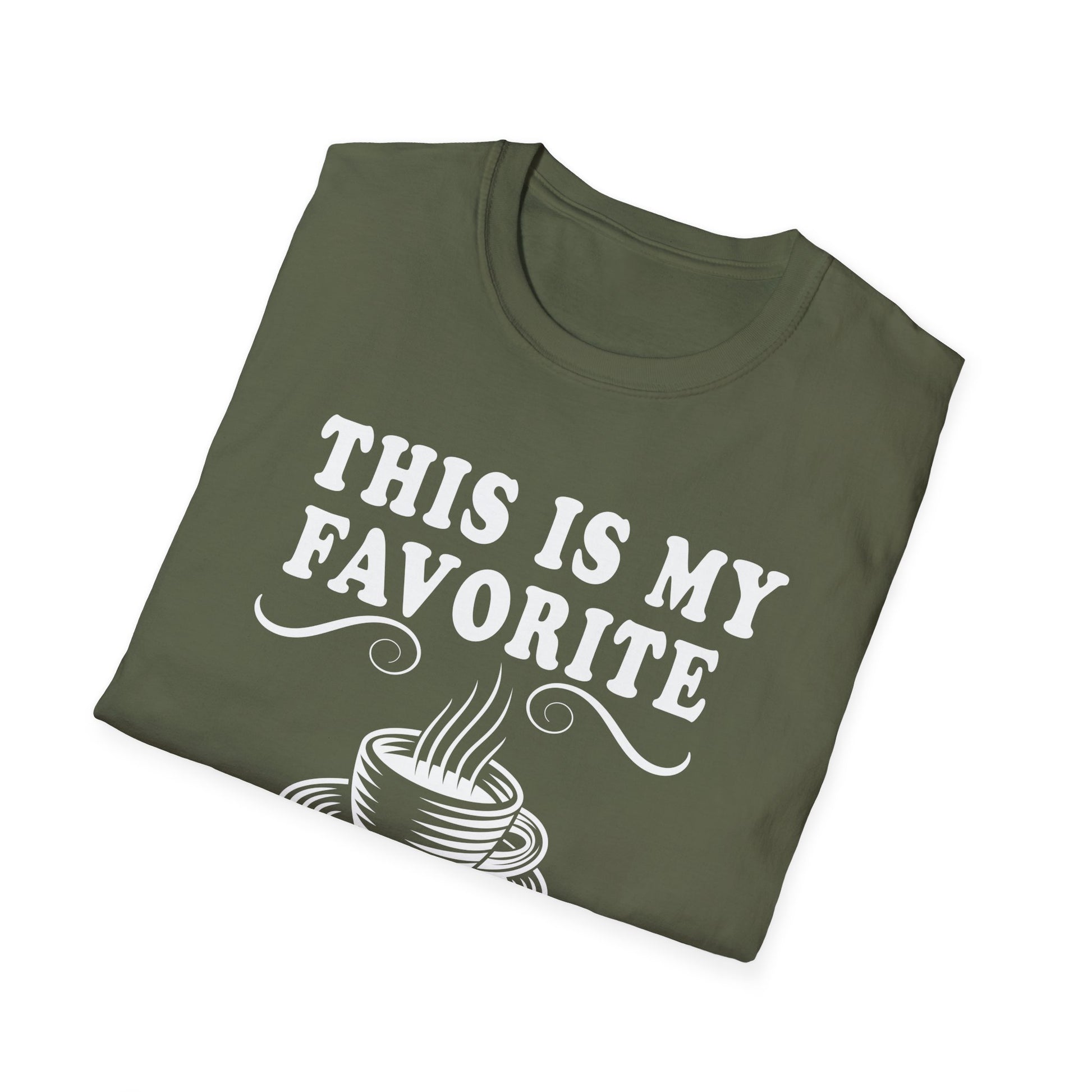 Tea Shirt T-Shirt — "This Is My Favorite Tea Shirt" Funny Tea Lover Tee