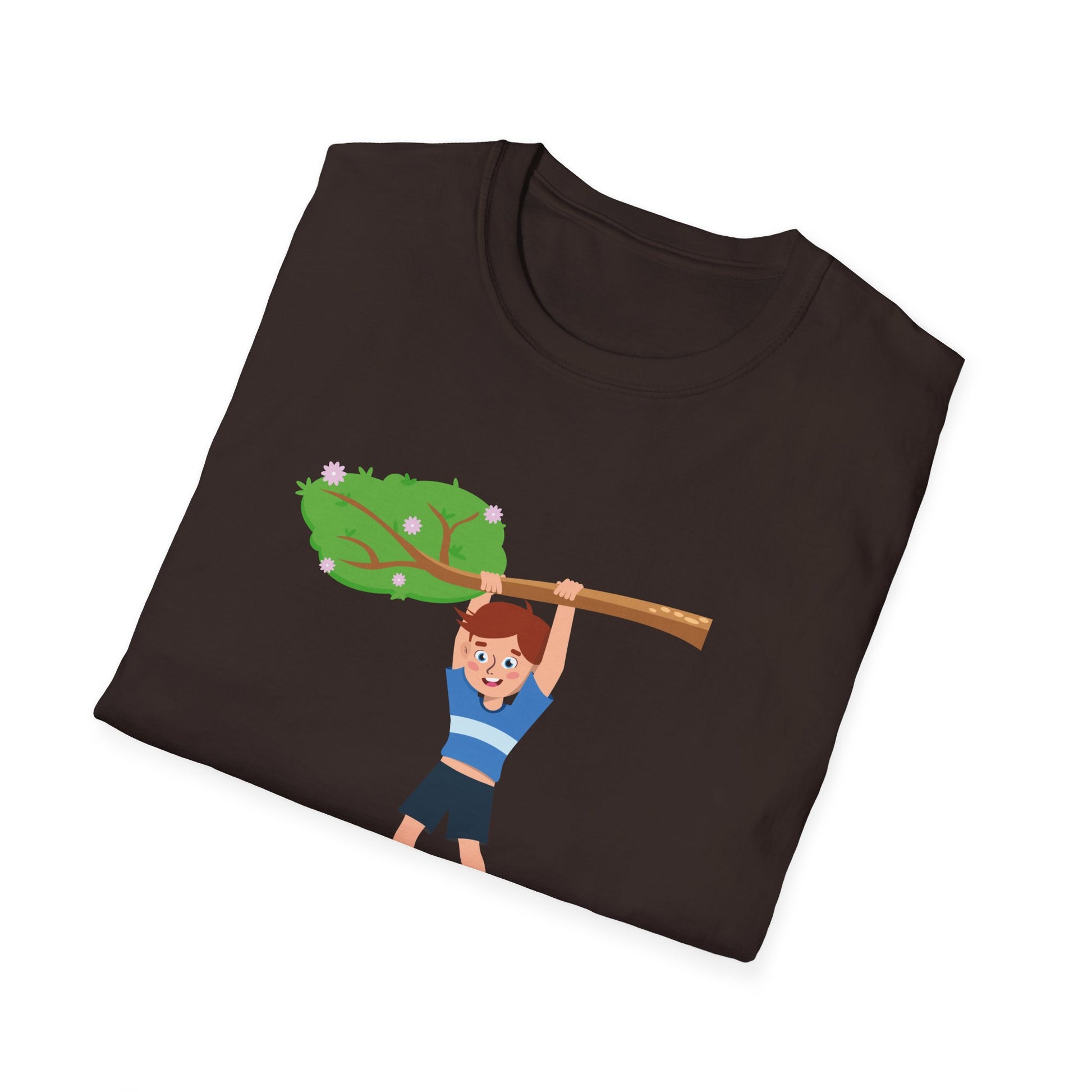 That Log Had a Child! T-Shirt — Funny Strongman Lumberjack Fitness Tee