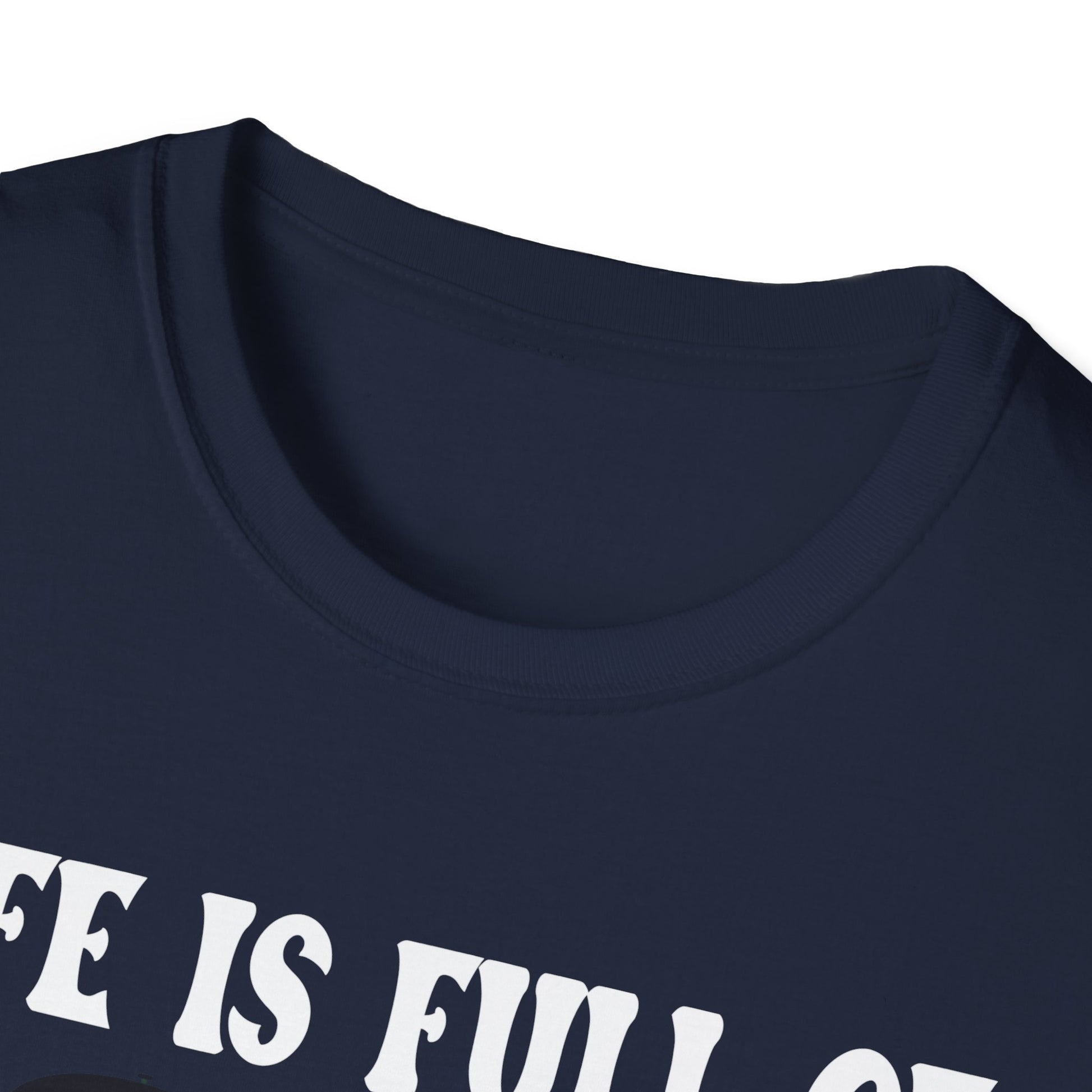 Guitar Choices T-Shirt — "Life Is Full Of Important Choices" Music Lover Tee
