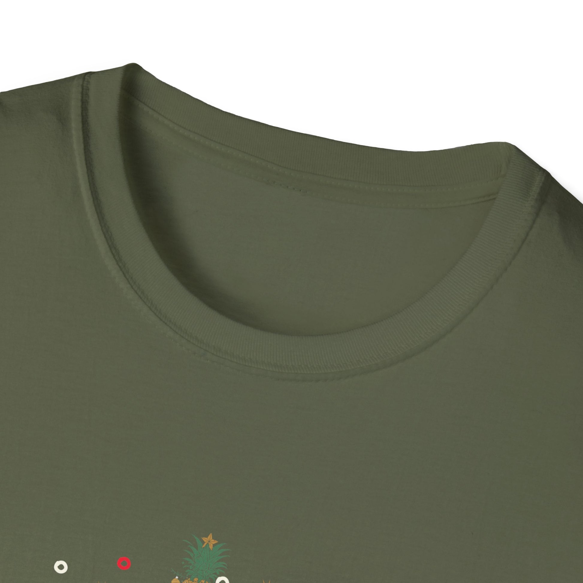Christmas Flower Tree T-Shirt — "Merry Christmas" Floral Holiday Tee