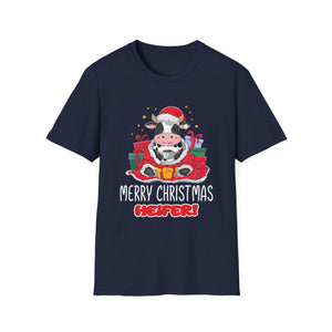 Christmas Cow T-Shirt — 