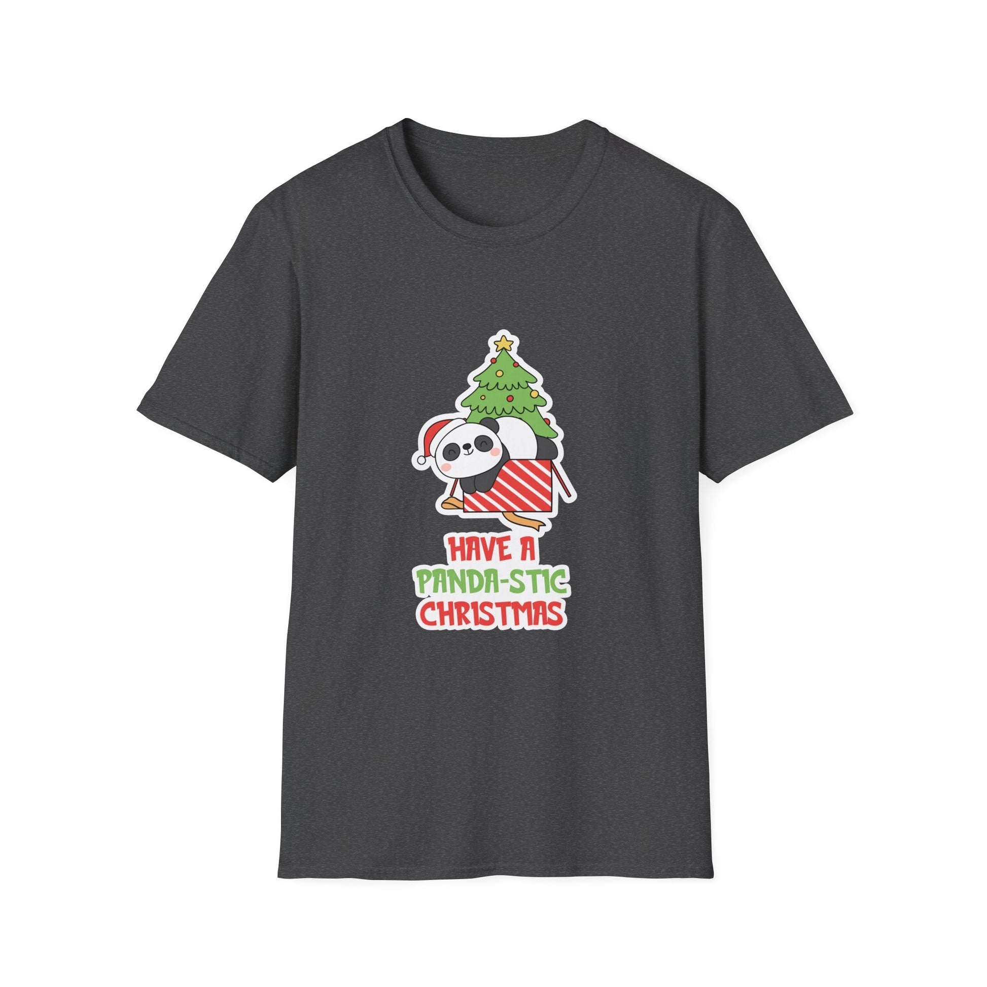 Christmas Panda T-Shirt — "Have a Panda-stic Christmas" Holiday Tee
