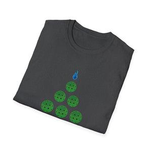 Joy Bowling Holiday T-Shirt — Bowling Ball Christmas Tree Tee