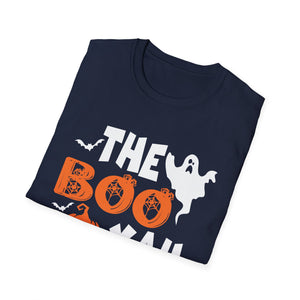 The Boo Yah Crew Halloween T-Shirt — Funny Ghost & Jack-O'-Lantern Party Tee