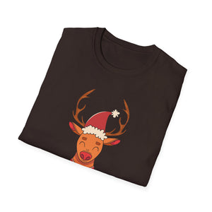 Christmas Reindeer T-Shirt — Merry Christmas Holiday Tee