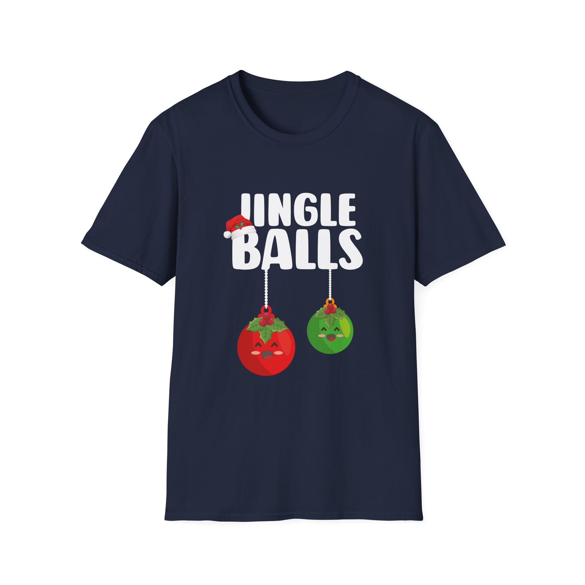 Jingle Balls Christmas T Shirt Matching Couple Chestnuts Unisex T-Shirt