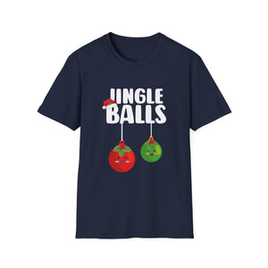 Jingle Balls Christmas T Shirt Matching Couple Chestnuts Unisex T-Shirt