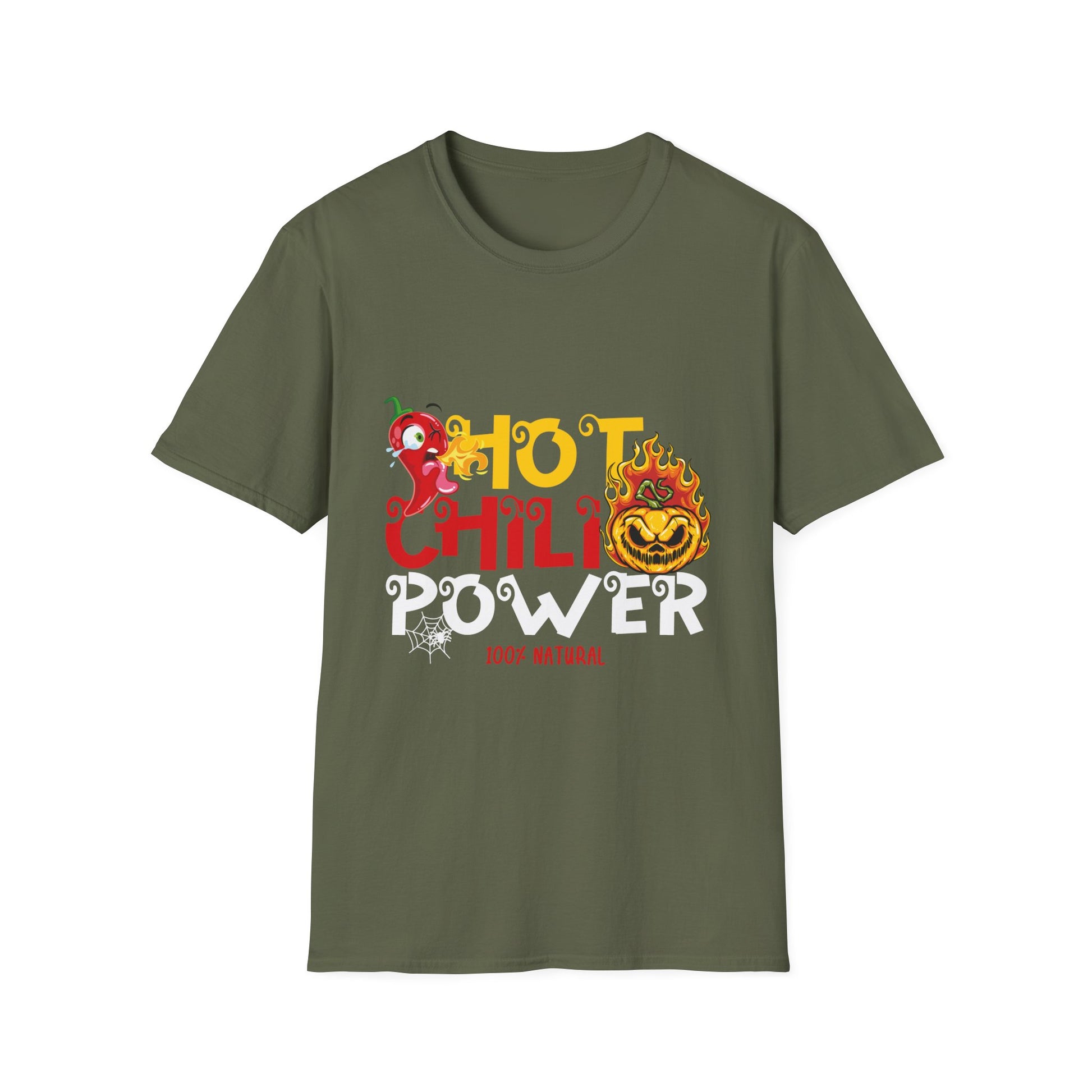 hot chili powder halloween costume matching halloween TeeUnisex Softstyle T-Shirt