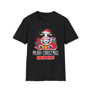 Christmas Cow T-Shirt — 