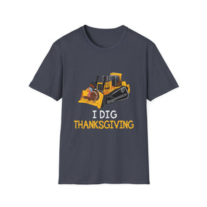 Funny Thanksgiving - I Dig Thanksgiving Tee  Unisex T-Shirt