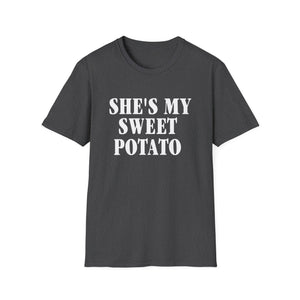 She's My Sweet Potato T-Shirt — Cute Couples/Family Matching Tee