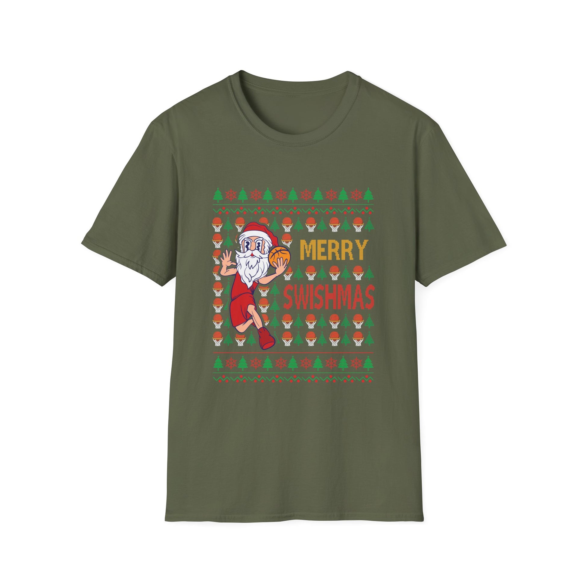 Merry Juana Christmas Marijuana Christmas Unisex Softstyle T-Shirt