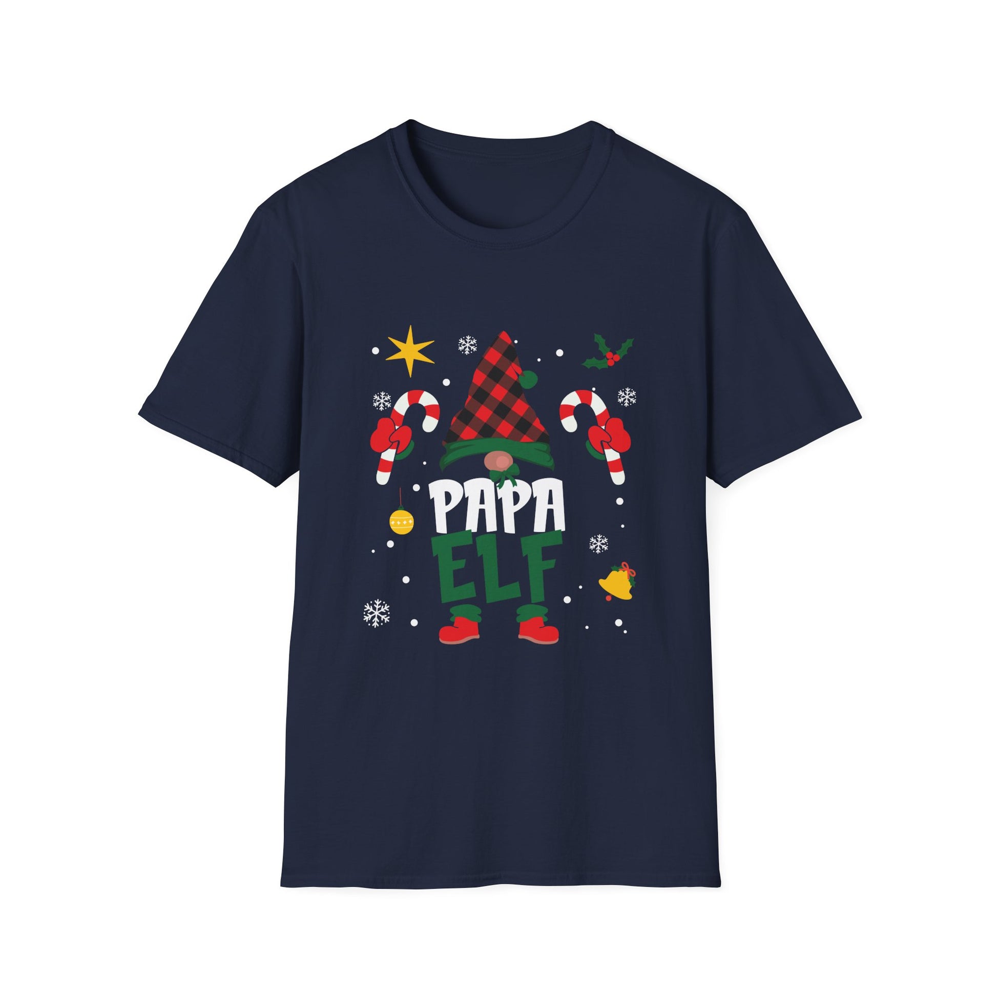 Papa Elf Christmas T-Shirt — Festive Holiday Family Tee