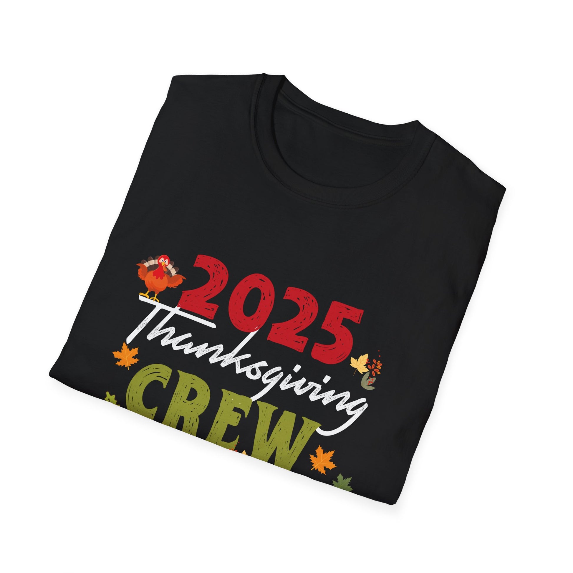 Family Thanksgiving 2024 Thanksgiving Crew Turkey Matching  Unisex T-Shirt