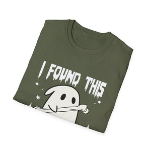I Found This Humerus Pun Joke Humorous Halloween Costume Unisex T-Shirt