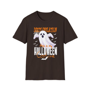 Due To Inflation This Is My Halloween Costume Cute Halloween Tee