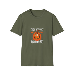 This Is My Spooky Halloween Shirt T-Shirt – Funny Pumpkin Tee for Halloween Parties & Trick-or-Treat