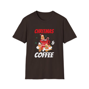 Christmas And Coffee Gingerbread Christmas Unisex T-Shirt
