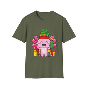 Axololt Christmas Elves Christmas Elf Axolotl Unisex T-Shirt