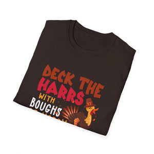 Christmas Shirt Deck The harrs Fra Ra Ra Funny Turkey Tee T-Shirt