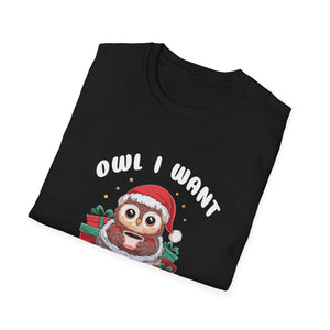 Christmas Owl T-Shirt — 