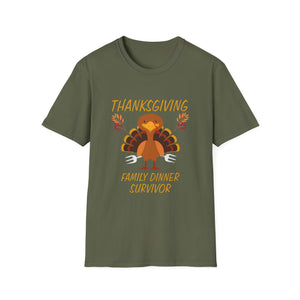 Thanksgiving Family Dinner Survivor T-Shirt