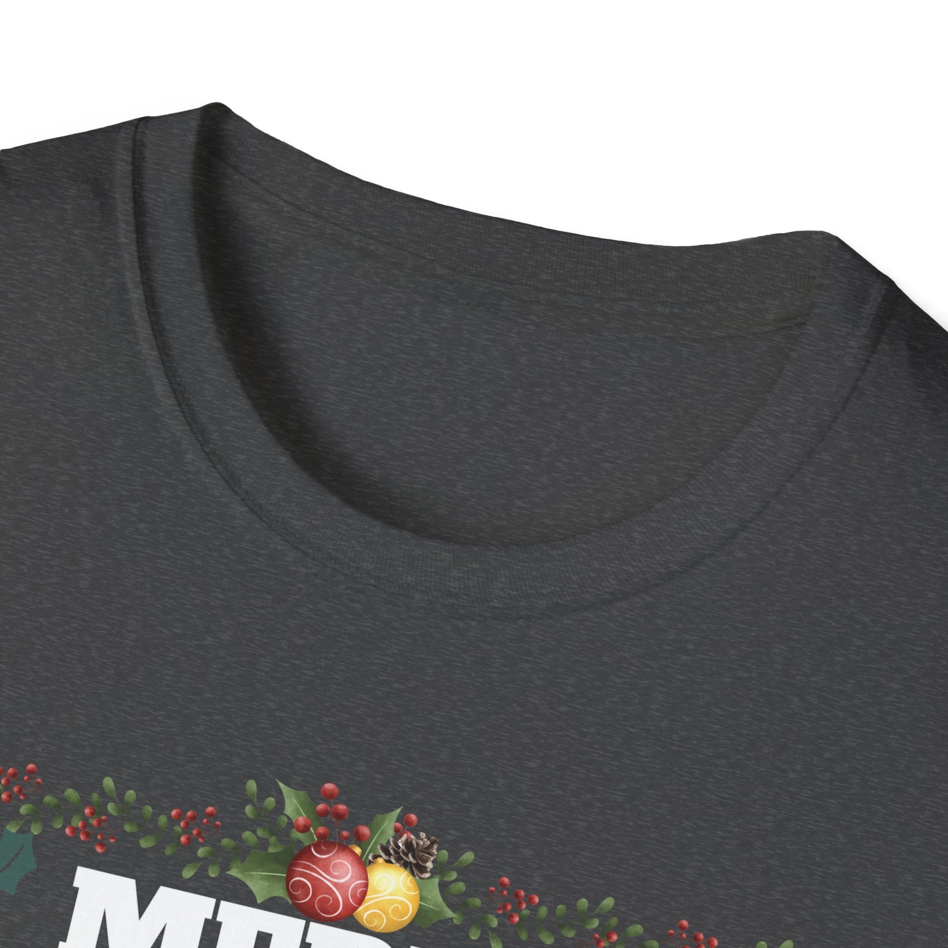 Merry Christmas Skull T-Shirt — Santa Skull Holiday Tee
