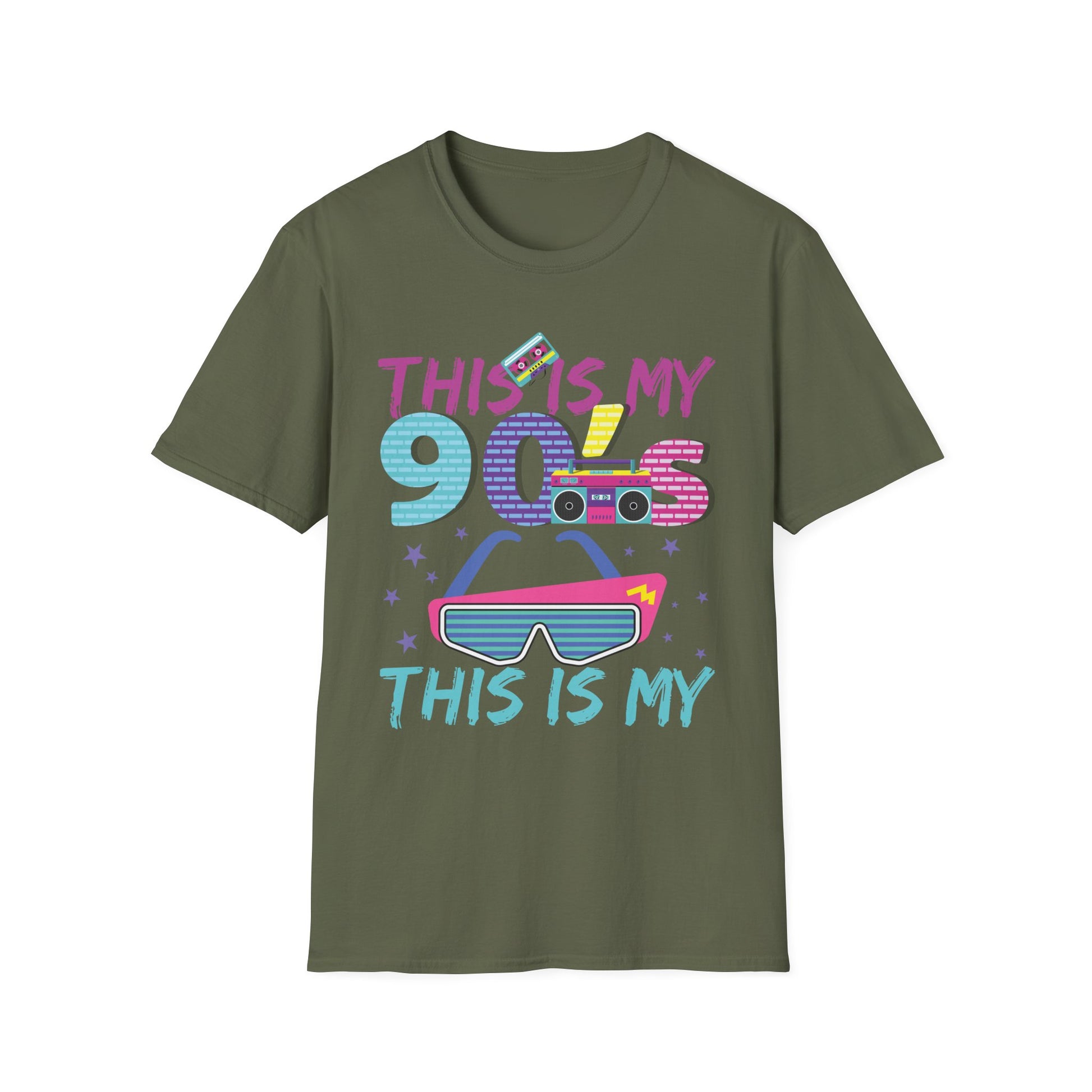 Shirt Halloween Costume T Shirt 1990s T-Shirt Unisex Softstyle T-Shirt